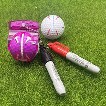 
                        
                          Load image into Gallery viewer, JKL Golf Ball Marker Alignment Tool-Golf Accessories for Golf Ball Marker Line Liner Drawing Stencil Kit - JOY2ESpree
                        
                      