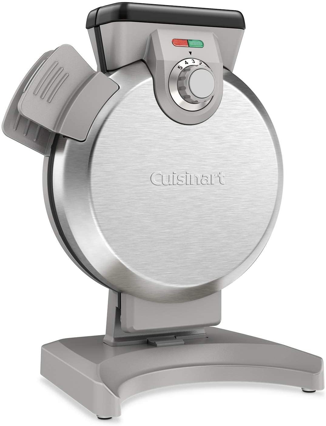 Cuisinart WAF-V100 Waffle Iron, Single, Silver - JOY2ESpree