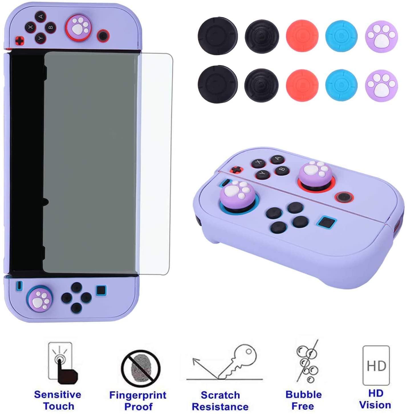 Dockable Case for Nintendo Switch - COMCOOL 3 in 1 Protective Cover Case for Nintendo Switch and Joy-Con Controller - JOY2ESpree