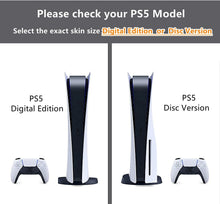 
                        
                          Load image into Gallery viewer, Mmoptop PS5 Skin for Playstation 5 Disc Version Console and Controller Vinyl Cover Skins Wrap - Black Pan-Ther - JOY2ESpree
                        
                      