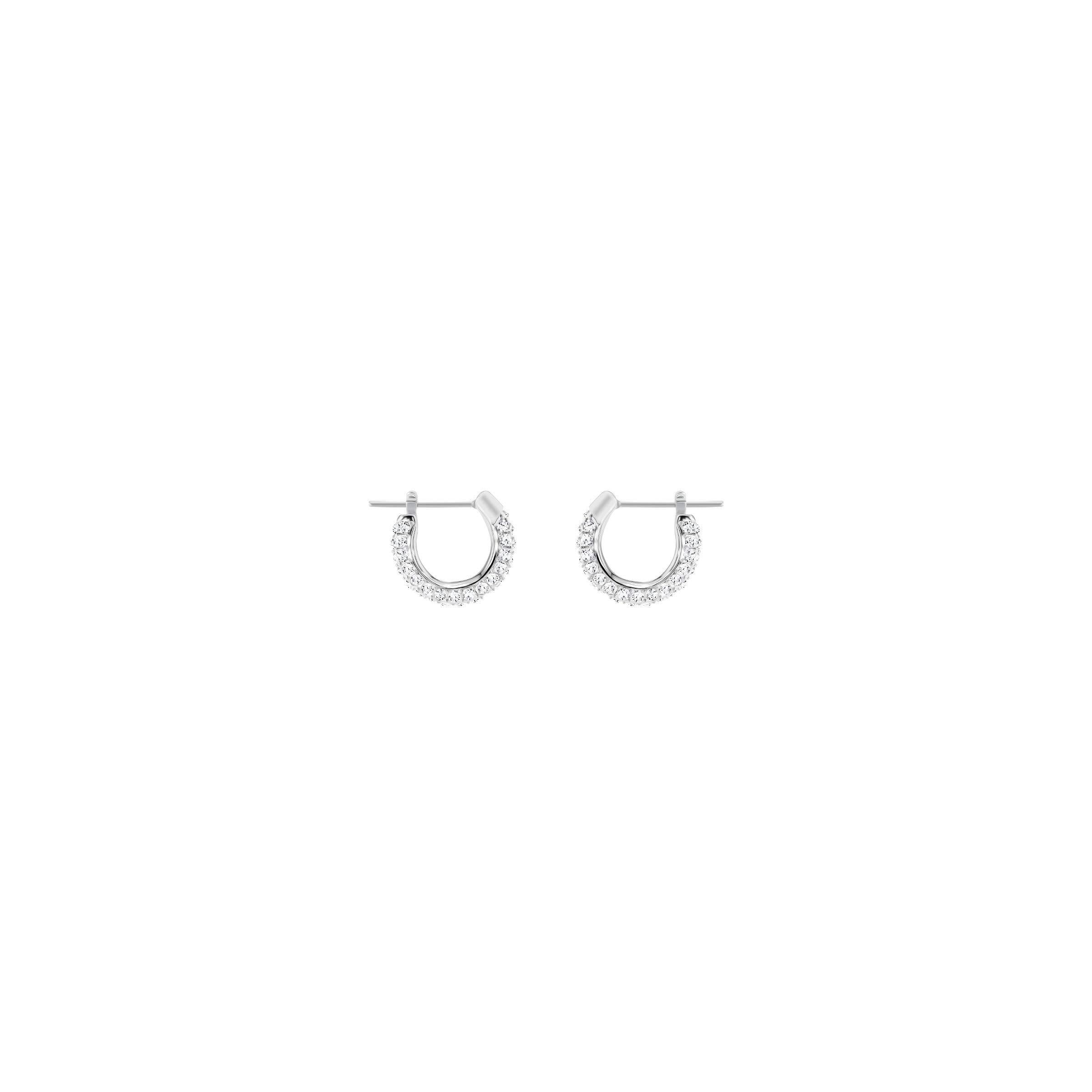 SWAROVSKI Women's Stone Pierced Hoop Crystal Earring Collection - JOY2ESpree