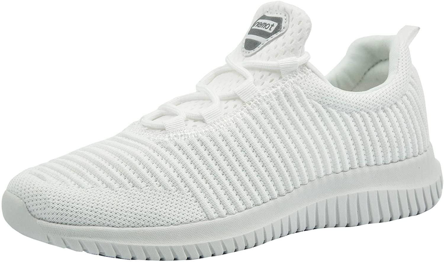 riemot Mens Womens Running Shoes Non Slip Gym Sneakers Lightweight Athletic Walking Sport Tennis Shoe