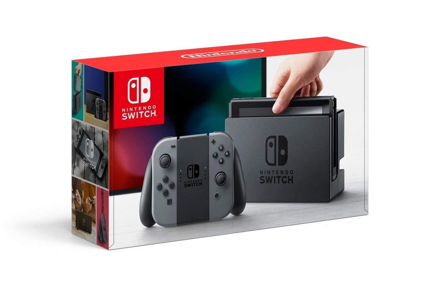 Nintendo Switch Console Gray Joy-Con - JOY2ESpree