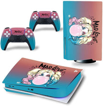 
                        
                          Load image into Gallery viewer, Mmoptop PS5 Skin for Playstation 5 Disc Version Console and Controller Vinyl Cover Skins Wrap - Black Pan-Ther - JOY2ESpree
                        
                      