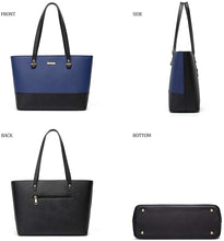 
                        
                          Load image into Gallery viewer, Women Fashion Handbags Wallet Tote Bag Shoulder Bag Top Handle Satchel Purse Set 4pcs
                        
                      