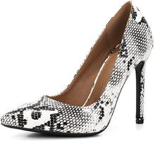 
                        
                          Muat gambar ke penampil Galeri, LIURUIJIA Womens Stiletto Pumps Pointed Toe High Heel Slip On Wedding Party Office Shoes 666
                        
                      