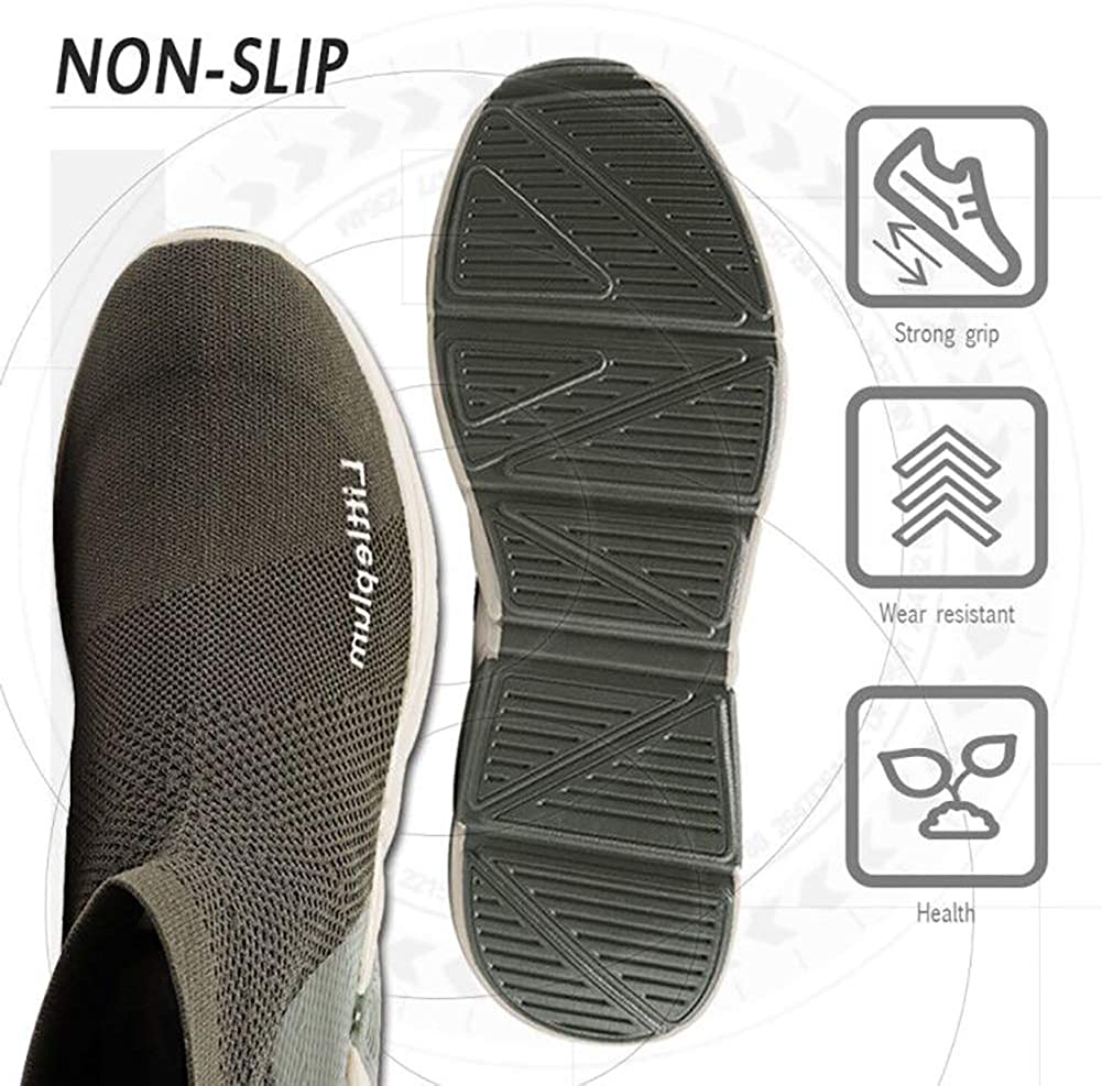 Women's Walking Shoes Running Shoes Socks Platform Fashion Mesh Sneakers Air Cushion Athletic Gym Casual Loafers Dance Hip-hop Shoes