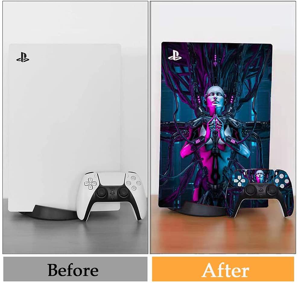 PS5 Skin for Console and Controller, Vinyl Sticker Decal Cover for Playstation 5 - JOY2ESpree
