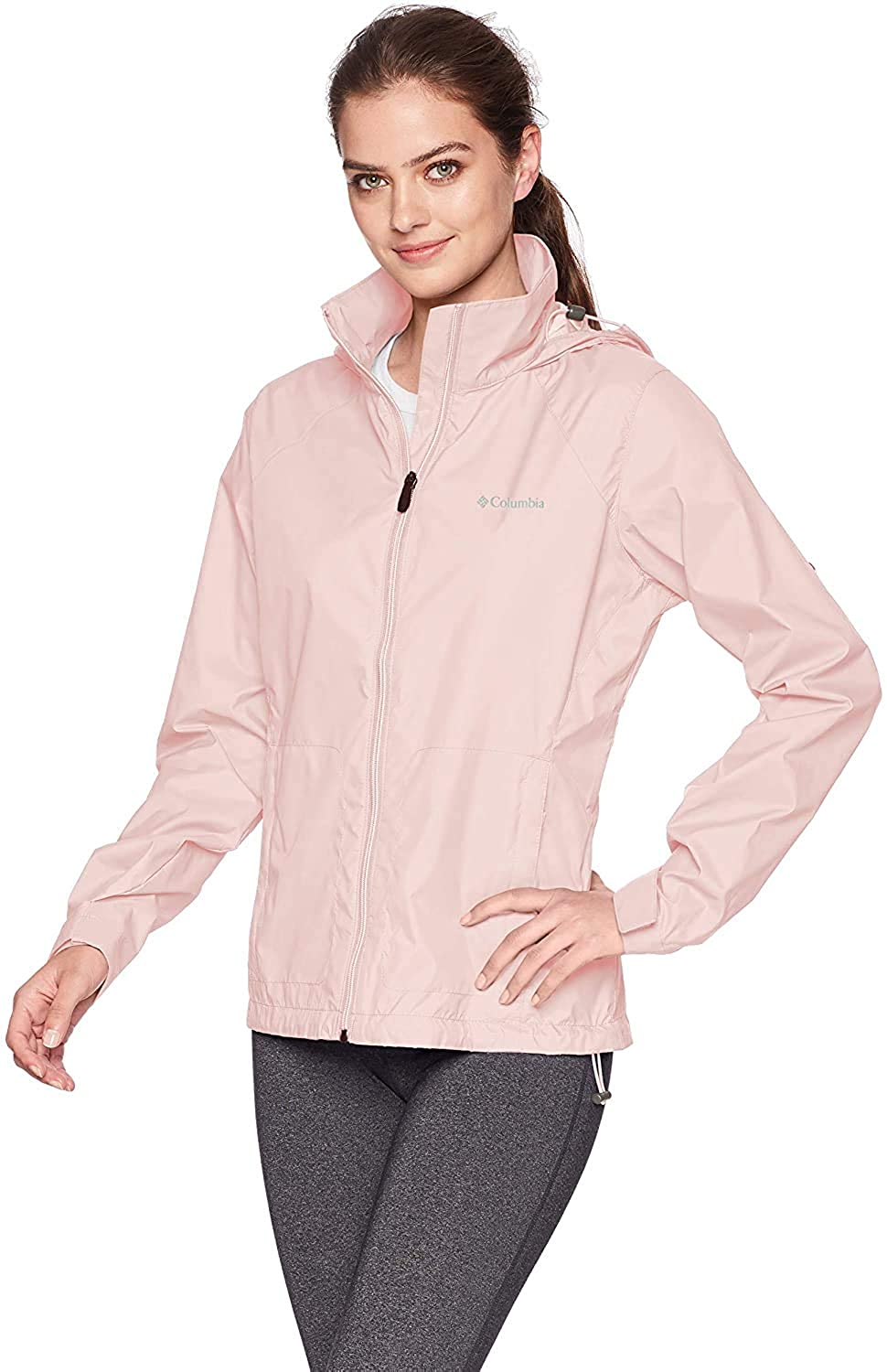 Columbia Women's Switchback Iii Adjustable Waterproof Rain Jacket