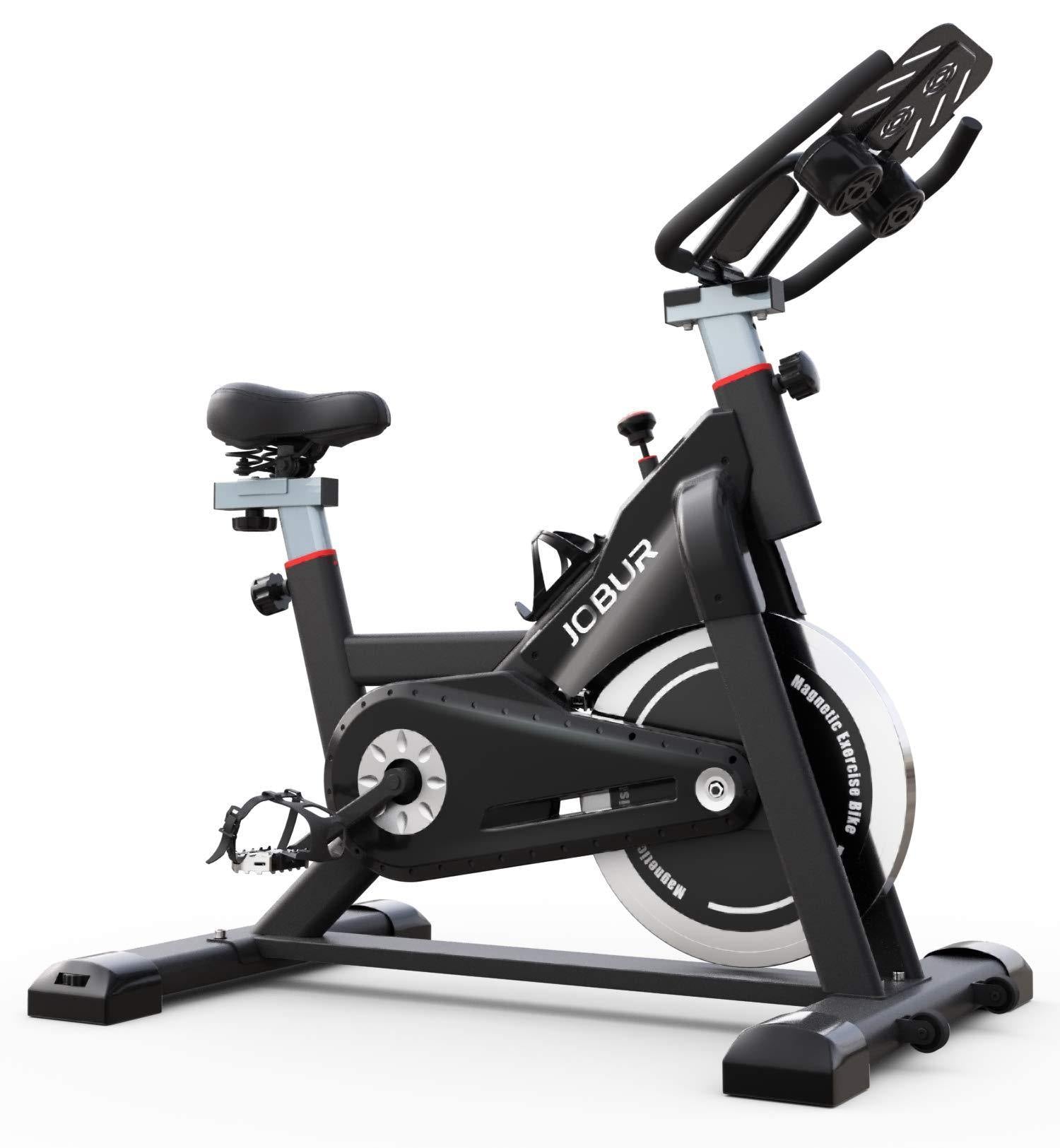 JOBUR Magnetic Exercise Bikes with Ipad Mount - JOY2ESpree