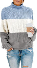 
                        
                          画像をギャラリービューアに読み込む, Saodimallsu Womens Turtleneck Oversized Sweaters Batwing Long Sleeve Pullover Loose Chunky Knit Jumper - JOY2ESpree
                        
                      