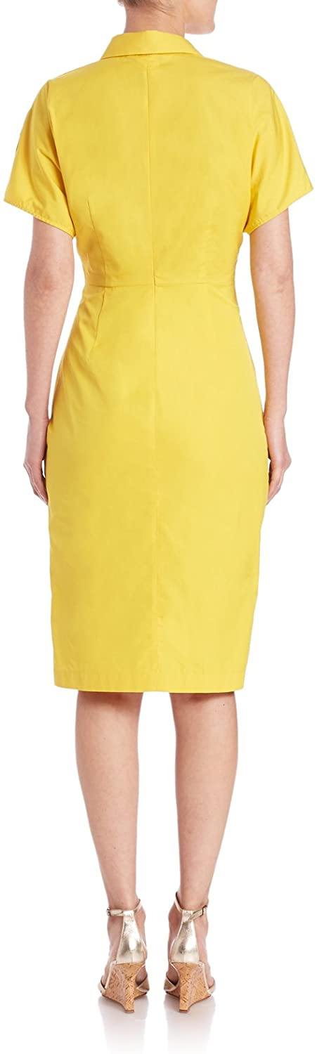 MaxMara Women's Fred Ruched Cotton Poplin Dress - JOY2ESpree