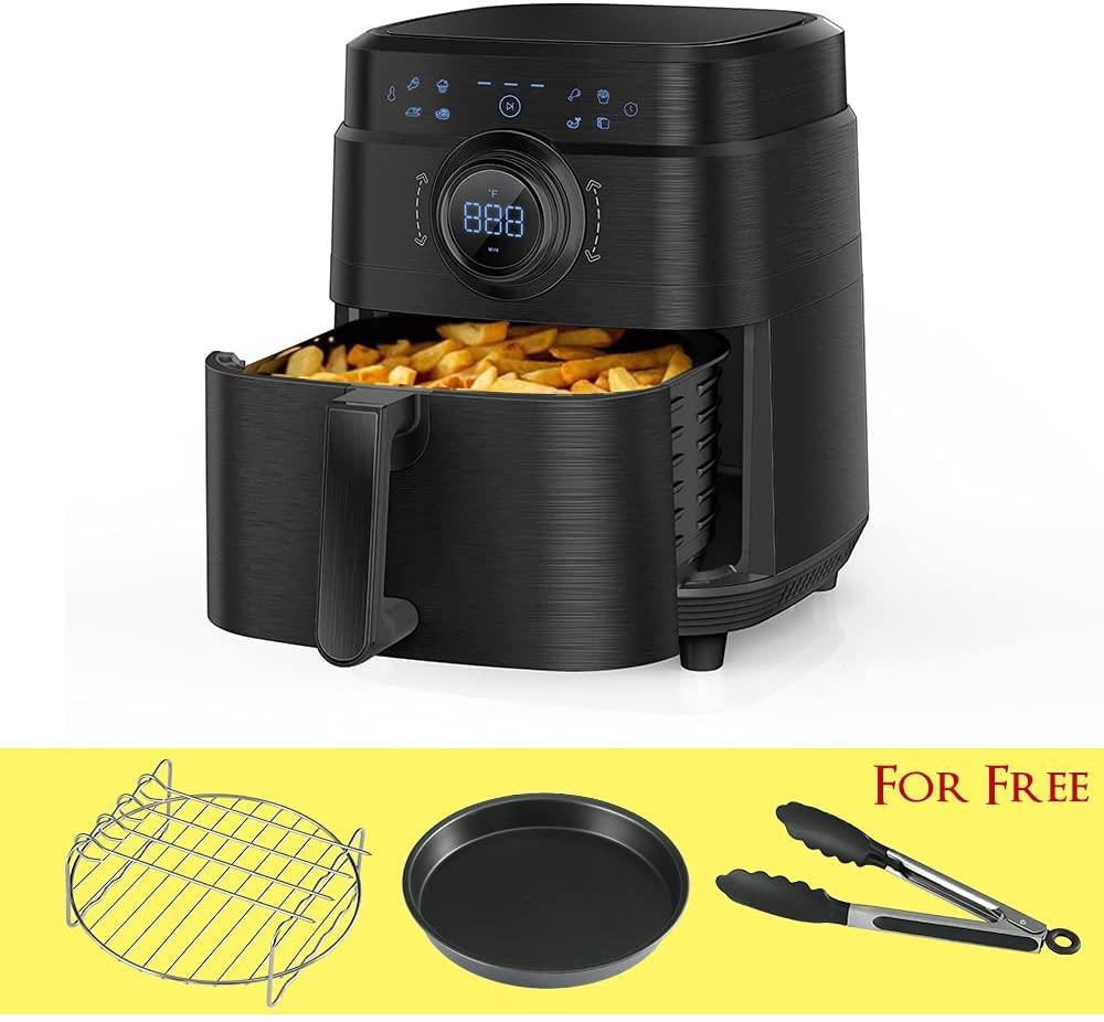 Air Fryer Toaster Oven Combo 8-in-1 Countertop Rotisserie & Dehydrator - JOY2ESpree