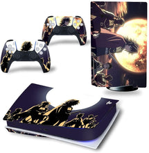 
                        
                          Load image into Gallery viewer, Mmoptop PS5 Skin for Playstation 5 Disc Version Console and Controller Vinyl Cover Skins Wrap - Black Pan-Ther - JOY2ESpree
                        
                      