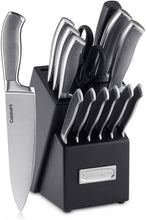 
                        
                          Muat gambar ke penampil Galeri, Cuisinart C77SS-15P Graphix Collection 15-Piece Cutlery Knife Block Set, Stainless Steel - JOY2ESpree
                        
                      