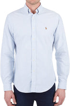 
                        
                          Load image into Gallery viewer, Ralph Lauren Mens Logo Button-Down Dress Shirt
                        
                      