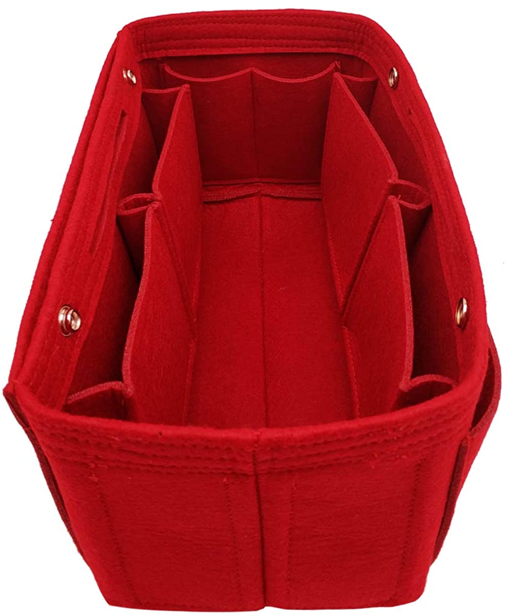 Felt Purse Organizer Insert Bag organizer Multi Pocket Bag in Bag Organizer Shaper