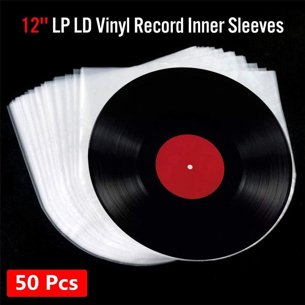 Kiseki 12" LP Vinly Record Inner Sleeves Album Covers for LP Collection with The Proper Protection (50pcs) - JOY2ESpree