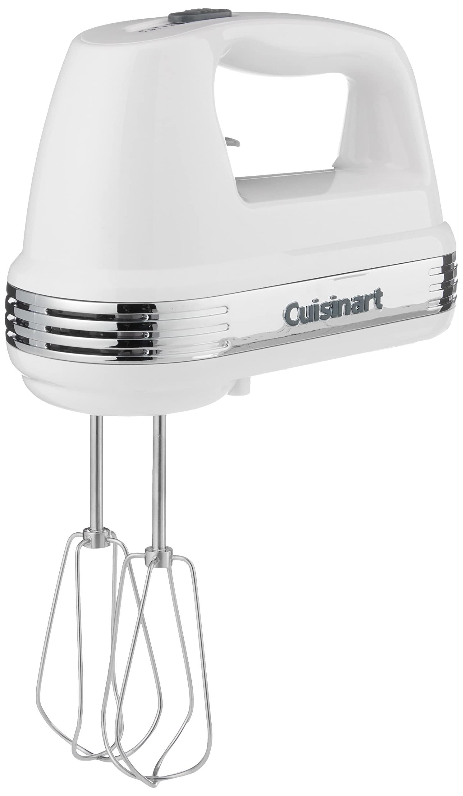 Cuisinart HM-50 Power Advantage 5-Speed Hand Mixer, White - JOY2ESpree