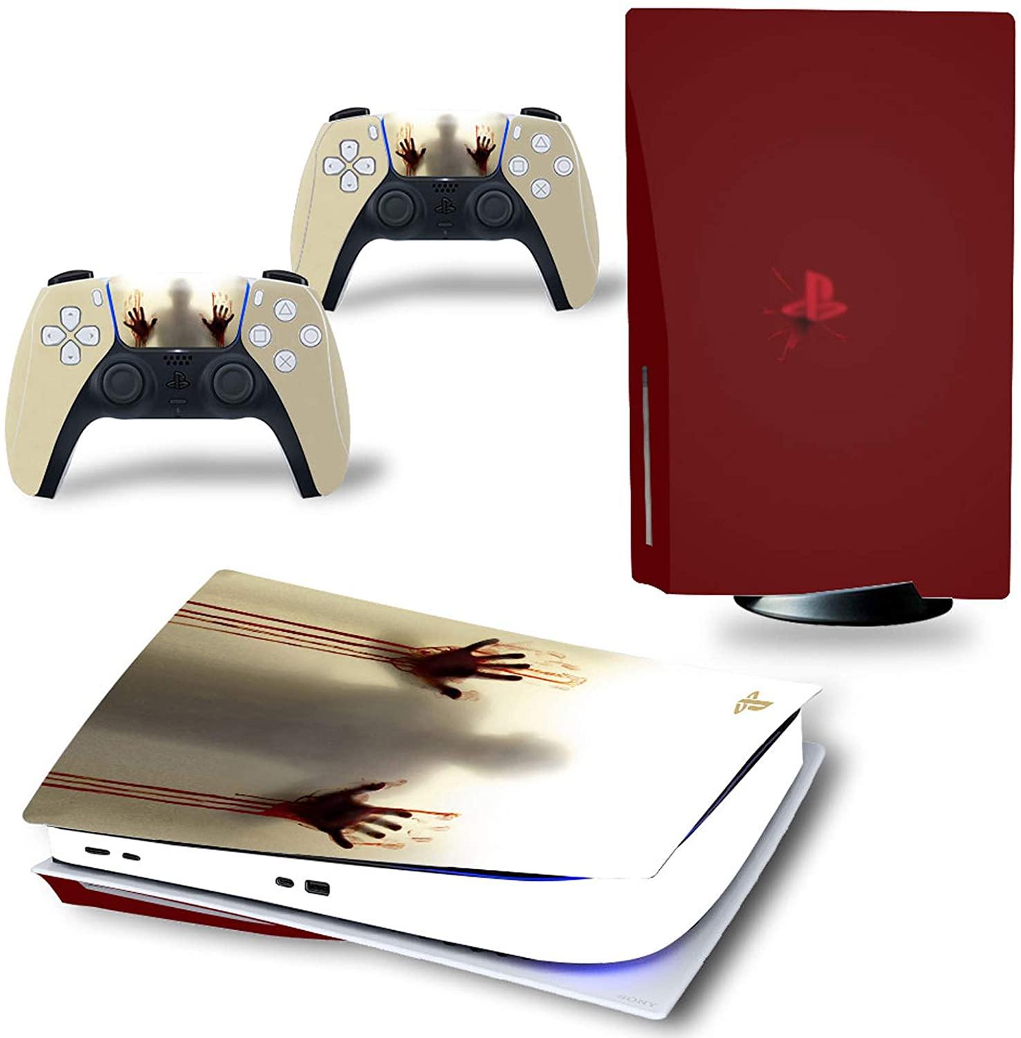 DAPANZ Vinyl Skin Sticker Decal Full Cover for Playstation 5 Console and Remote Controllers Disk Edition The Flag of United States - JOY2ESpree