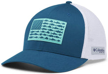 
                        
                          Muat gambar ke penampil Galeri, Columbia Unisex-Adult PFG Mesh Fish Flag Ball Cap
                        
                      