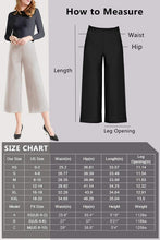 
                        
                          將圖片載入圖庫檢視器 Tsful High Waisted Wide Leg Pants for Women Summer Business Casual Crop Dress Pants Stretch Pull On Capris
                        
                      