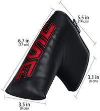 
                        
                          गैलरी व्यूवर में इमेज लोड करें, Big Teeth Golf Blade Putter Cover Head Covers Club Protector Magnetic Bar Closure USA Pattern for Scotty Cameron Taylormade Odyssey - JOY2ESpree
                        
                      