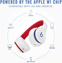 
                        
                          Load image into Gallery viewer, Beats Solo3 Wireless On-Ear Headphones - Apple W1 Headphone Chip, Class 1 Bluetooth, 40 Hours of Listening Time, Built-in Microphone - Satin Gold
                        
                      