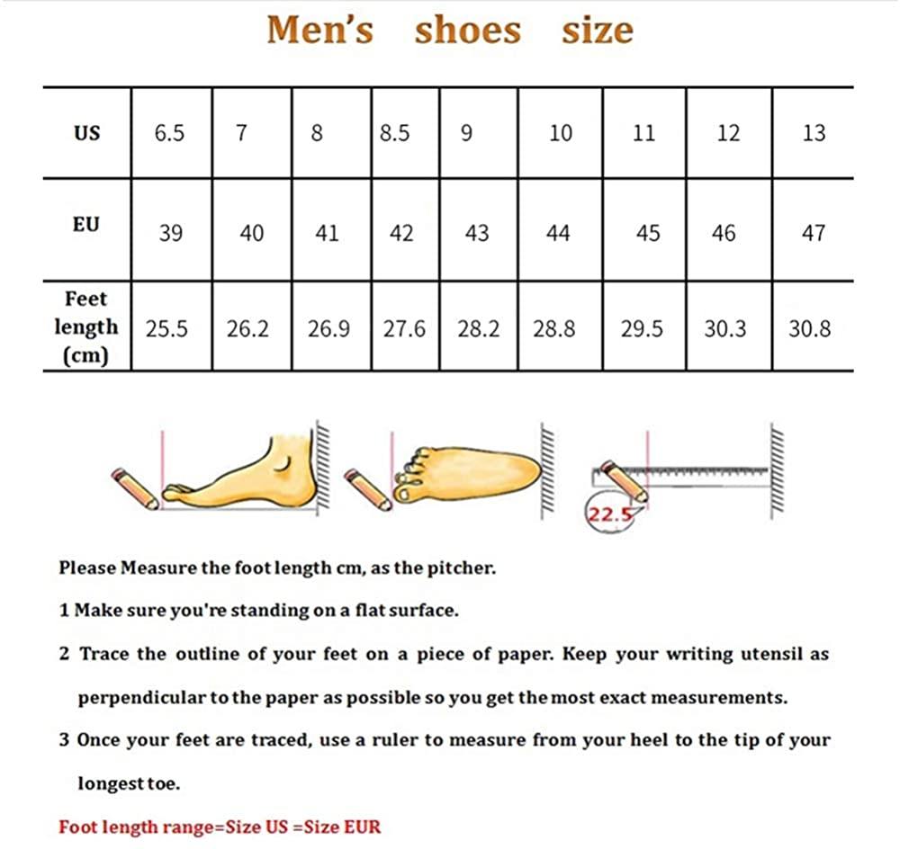 JSLEAP Mens Running Shoes Walking Non Slip Blade Type Sneakers