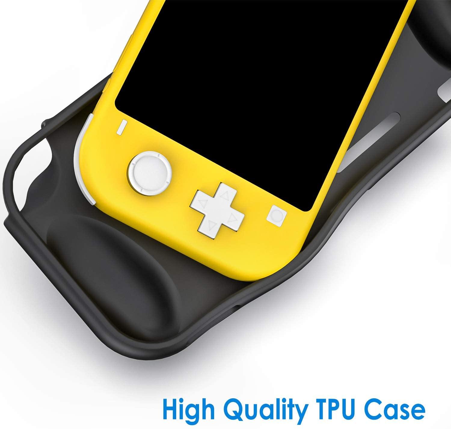 JETech Protective Case for Nintendo Switch Lite 2019, Grip Cover with Shock-Absorption and Anti-Scratch Design, HD Clear - JOY2ESpree