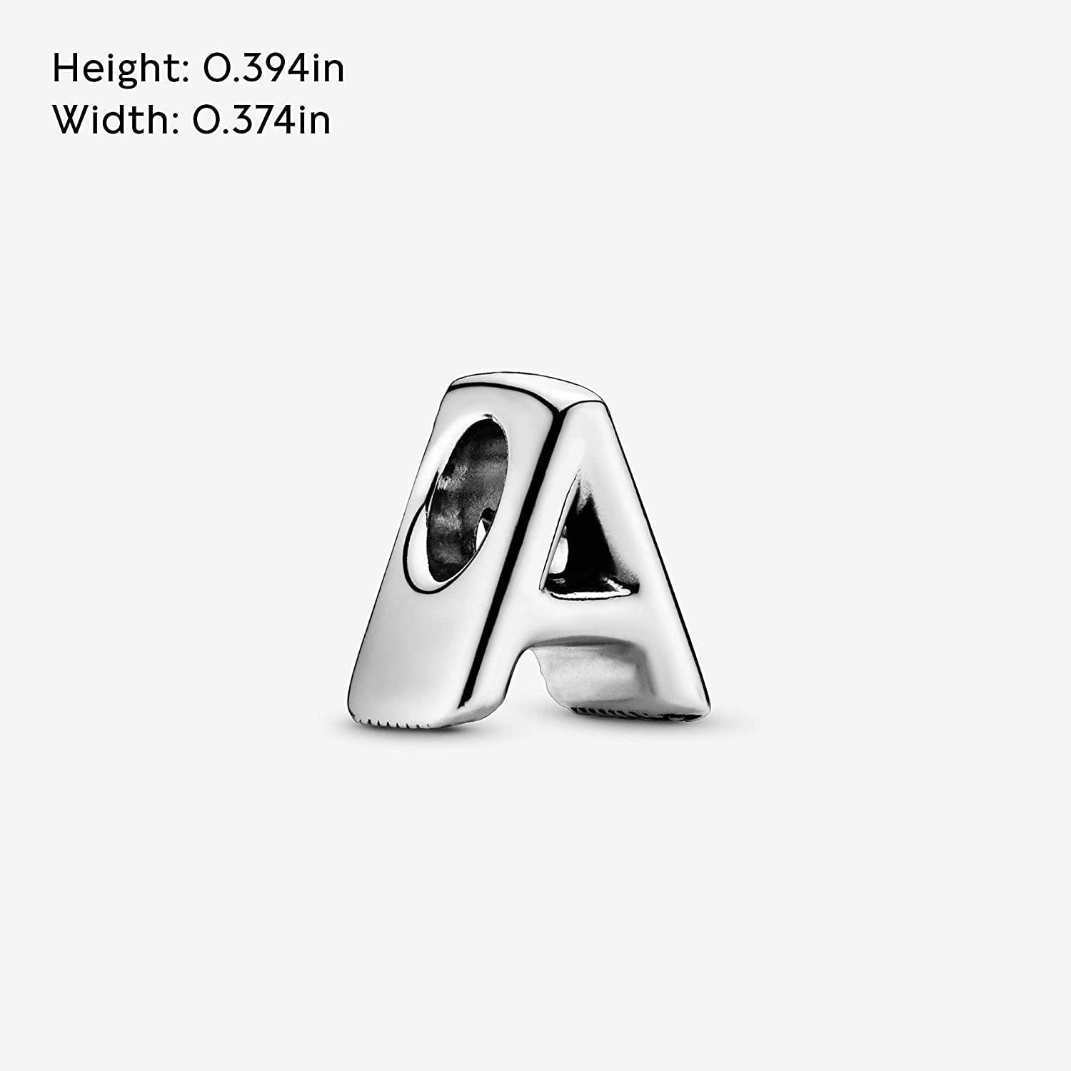 PANDORA Letter 925 Sterling Silver Charm - JOY2ESpree