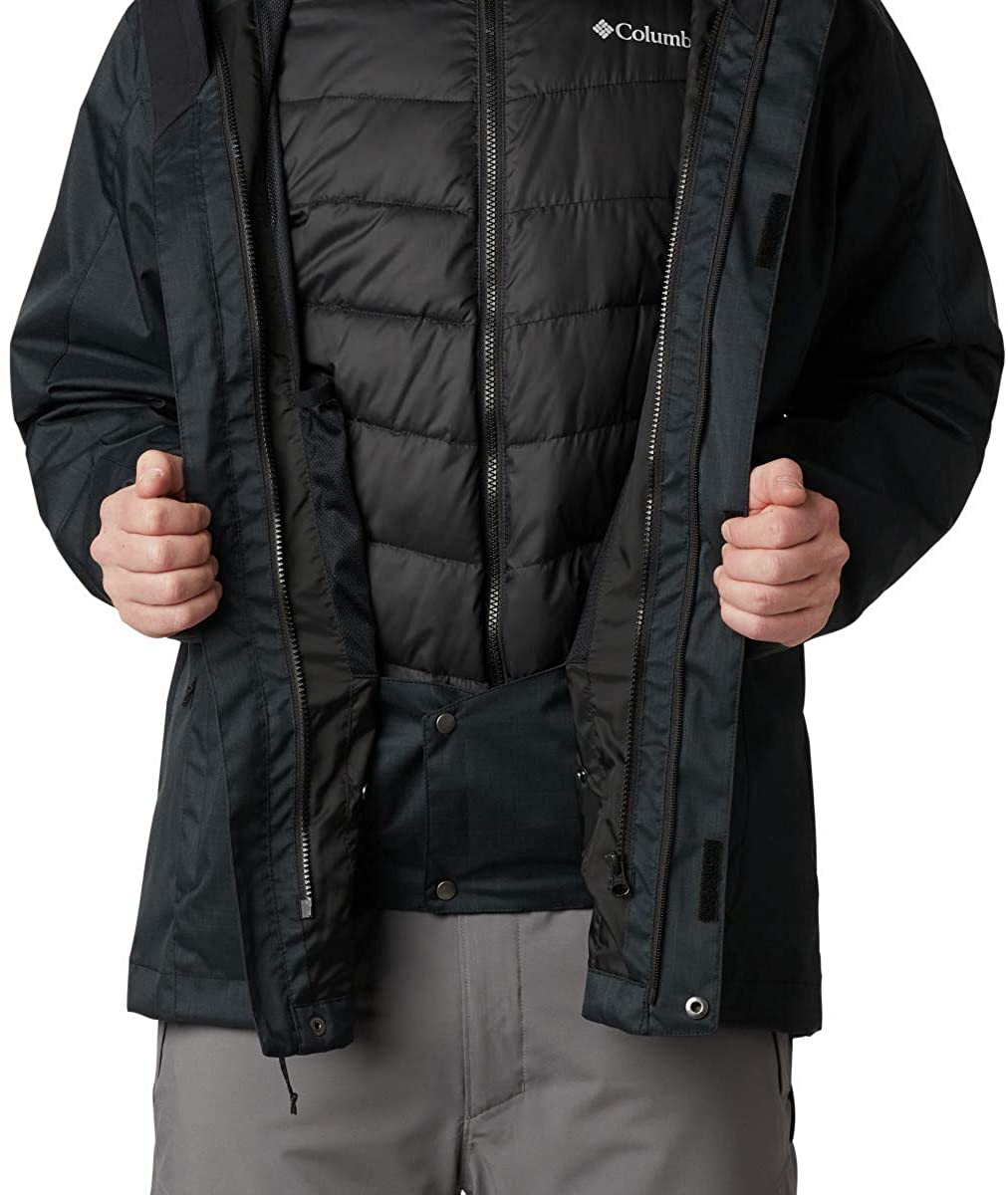 Columbia Men\'s Whirlibird IV Interchange Jacket, Waterproof & Breathable