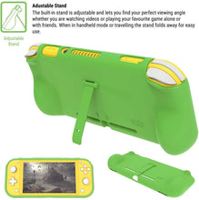 
                        
                          गैलरी व्यूवर में इमेज लोड करें, Orzly Grip Case for Nintendo Switch Lite – Case with Comfort Padded Hand Grips, Kickstand, Pack of Thumb Grips - Turquoise Blue - JOY2ESpree
                        
                      