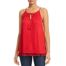 
                        
                          गैलरी व्यूवर में इमेज लोड करें, Tommy Bahama Womens Jersey Tassel Hem Tank Top Red S - JOY2ESpree
                        
                      