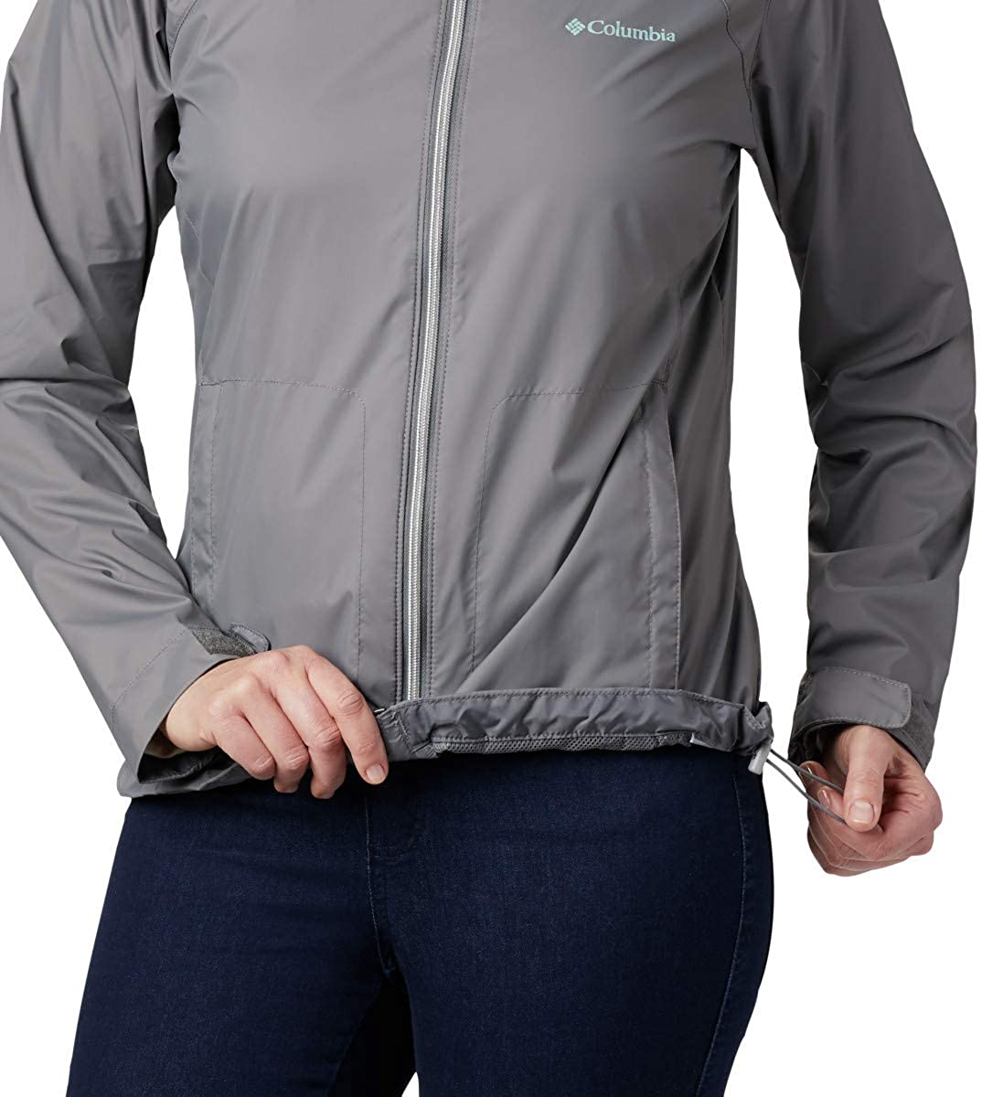 Columbia Women's Switchback Iii Adjustable Waterproof Rain Jacket