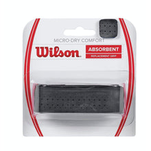 
                        
                          Load image into Gallery viewer, Wilson Micro-Dry Comfort Replacement Grip, Black - JOY2ESpree
                        
                      