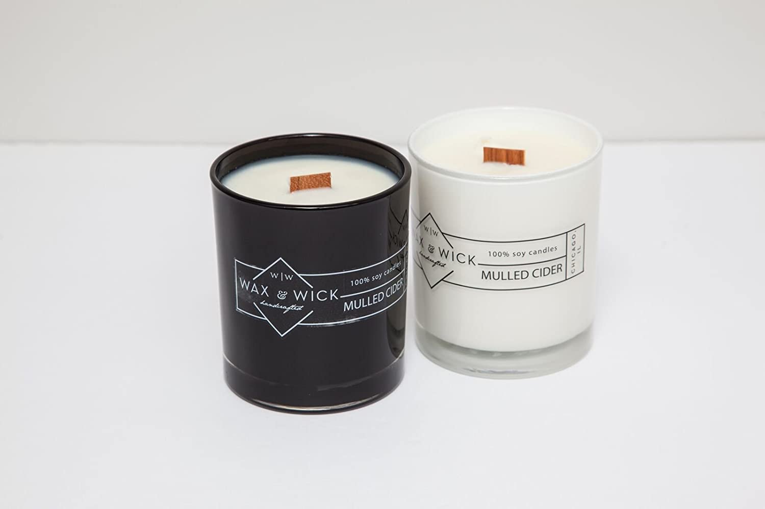 Scented Soy Candle: 100% Pure Soy Wax with Wood Double Wick
