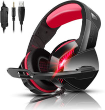 
                        
                          Cargar imagen en el visor de la galería, PS4 Gaming Headset with 7.1 Surround Sound, Xbox One Headset with Noise Canceling Mic &amp; LED Light - JOY2ESpree
                        
                      