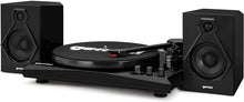 
                        
                          Muat gambar ke penampil Galeri, Gemini Sound TT-900 Series Stereo Belt Drive Turntable Sound System Set, 3 Speed Vinyl Record Bluetooth Player with Dual 50W Watts Speakers, Black/Red - JOY2ESpree
                        
                      
