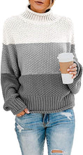 
                        
                          画像をギャラリービューアに読み込む, Saodimallsu Womens Turtleneck Oversized Sweaters Batwing Long Sleeve Pullover Loose Chunky Knit Jumper - JOY2ESpree
                        
                      