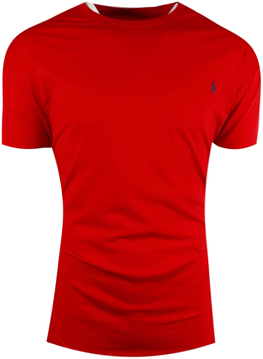 Polo Ralph Lauren Mens Short Sleeve T-Shirt Hampton Purple