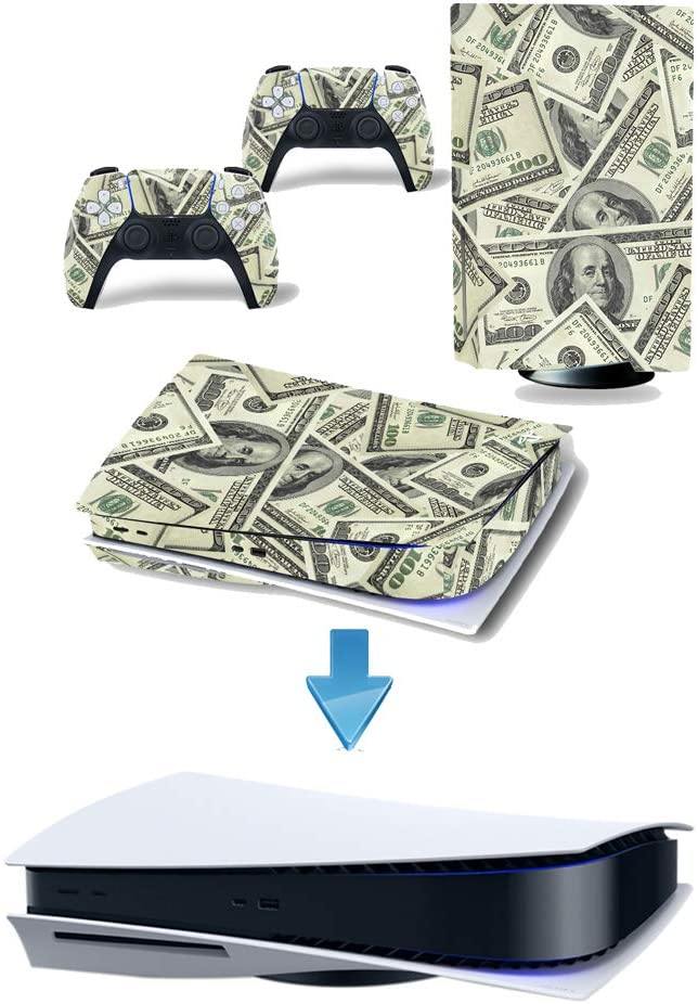 Decals Cover Whole Body Skin Protector for PS5 Playstation 5 Console Wrap Sticker Skin - JOY2ESpree