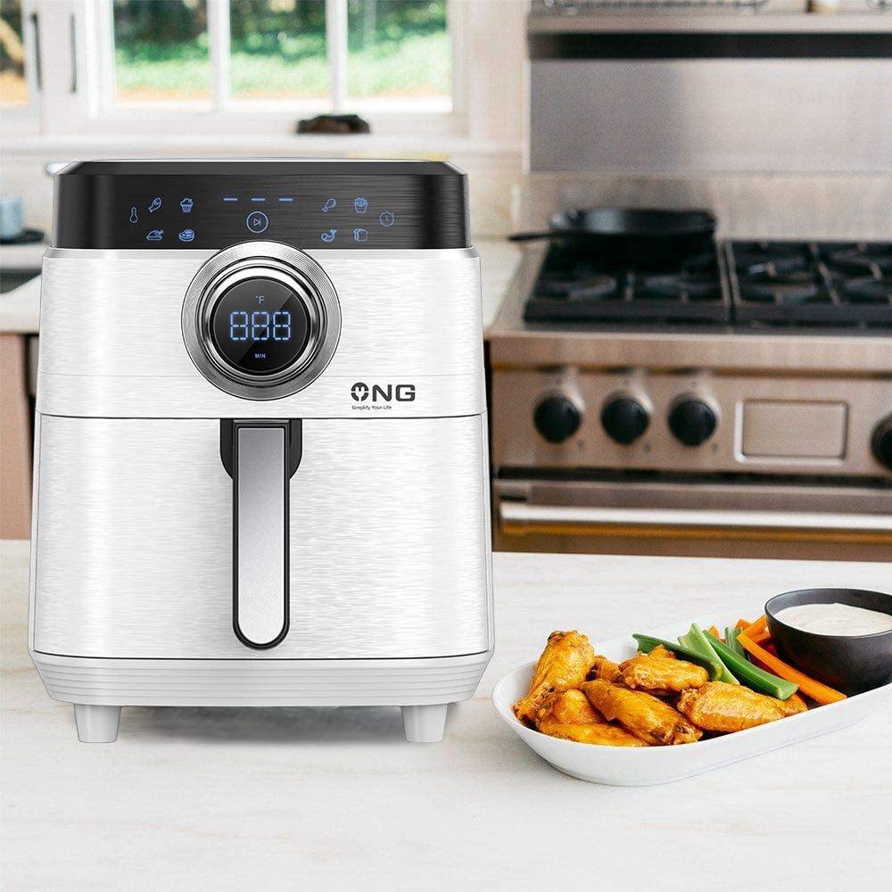 Air Fryer Toaster Oven Combo 8-in-1 Countertop Rotisserie & Dehydrator - JOY2ESpree