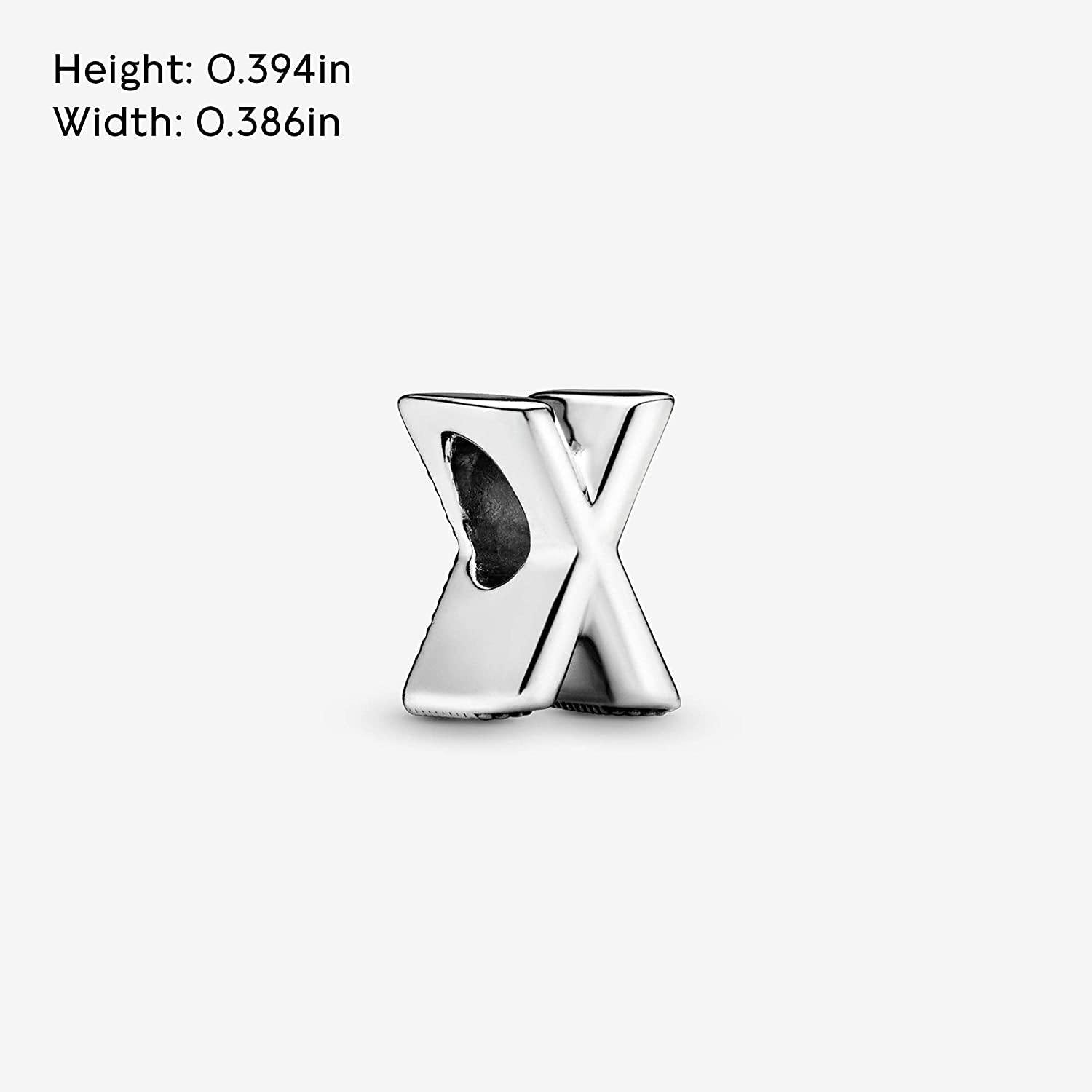 PANDORA Letter 925 Sterling Silver Charm - JOY2ESpree