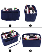 
                        
                          Muat gambar ke penampil Galeri, Felt Fabric Purse Tote Diaper Bag Organizer Insert Bag in Bag with Zipper Inner Pocket For Neverfull Speedy
                        
                      