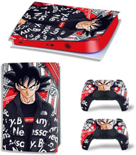 
                        
                          Cargar imagen en el visor de la galería, PS5 Console Skin and PS5 Controller Skins Set, Playstation 5 Skin Wrap Decal Sticker PS5 Digital Edition, Goku Anime Decal Kit - JOY2ESpree
                        
                      