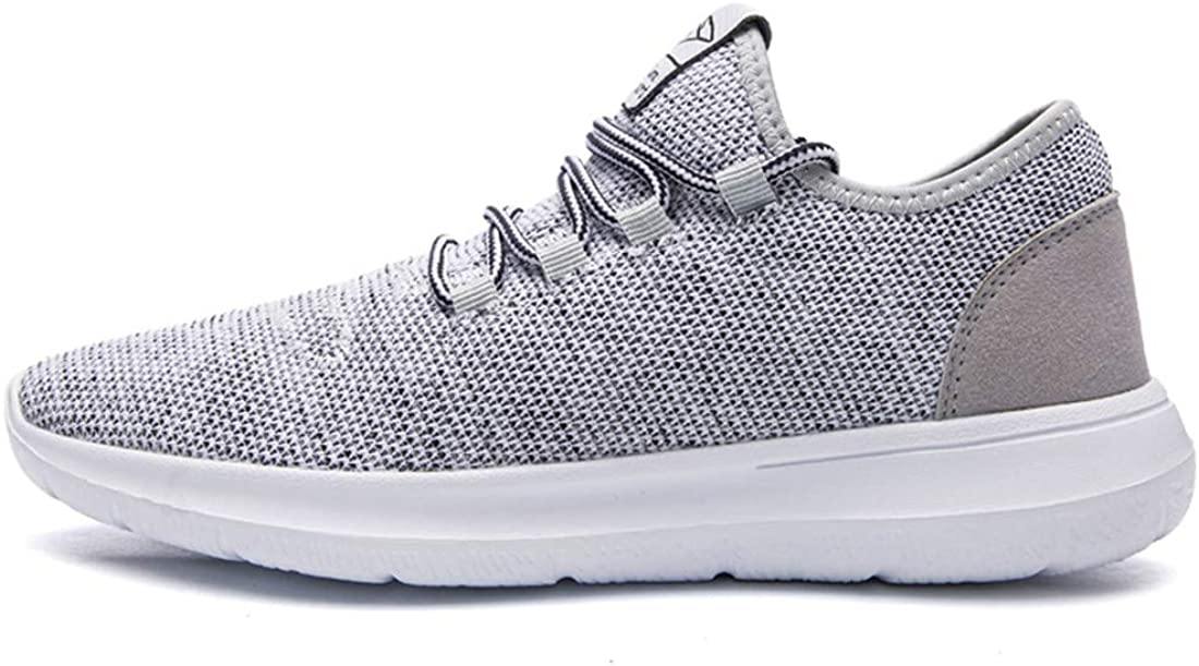 KEEZMZ Men's Running Shoes Fashion Breathable Sneakers Mesh Soft Sole Casual Athletic Lightweight