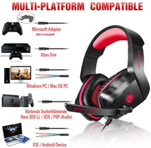 
                        
                          Cargar imagen en el visor de la galería, PS4 Gaming Headset with 7.1 Surround Sound, Xbox One Headset with Noise Canceling Mic &amp; LED Light - JOY2ESpree
                        
                      
