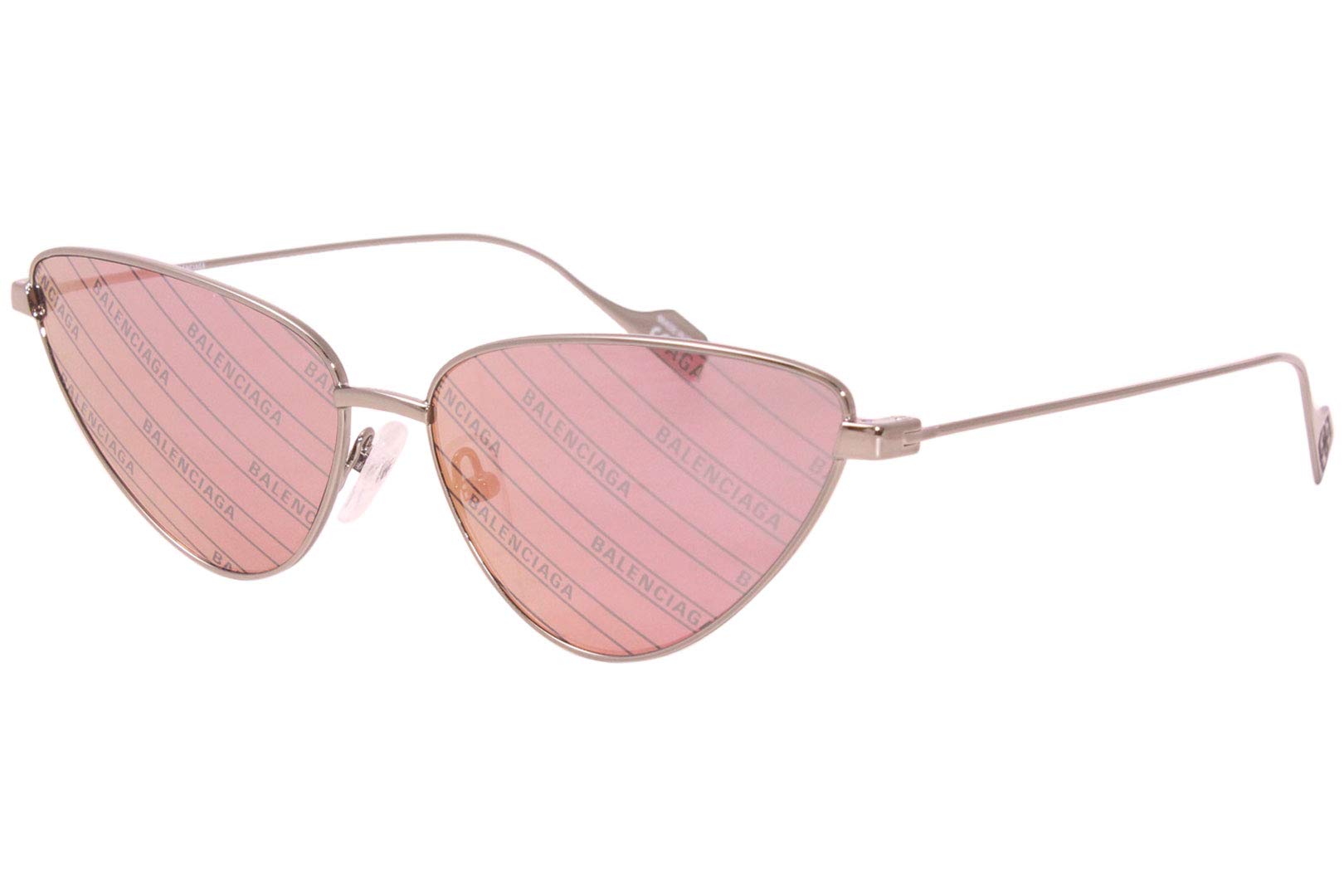 Sunglasses Balenciaga BB 0086 S- 006 Ruthenium/Pink