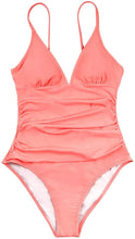 
                        
                          Load image into Gallery viewer, CUPSHE Women's One Piece Swimsuit Tummy Control V Neck Two Piece Bathing Suits - JOY2ESpree
                        
                      